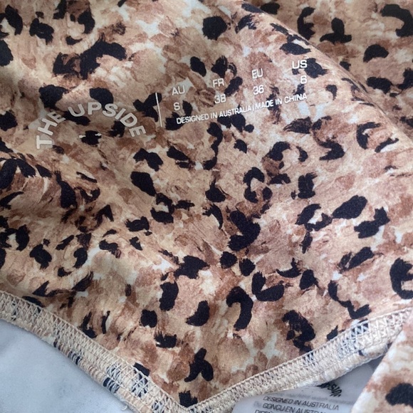 The Upside Safari Animal Print High Waisted Leggings - Picture 10 of 11